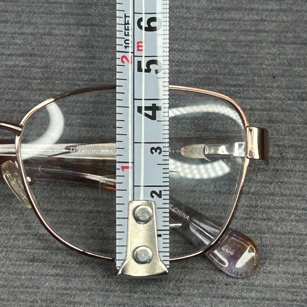 Diane von Furstenberg DVF8050 Rose Gold Tortoise Y2kEyeglasses Frames 53-17-135